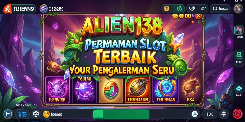 Tampilan dinamis dari gameplay ALIEN138 yang mengasyikkan.