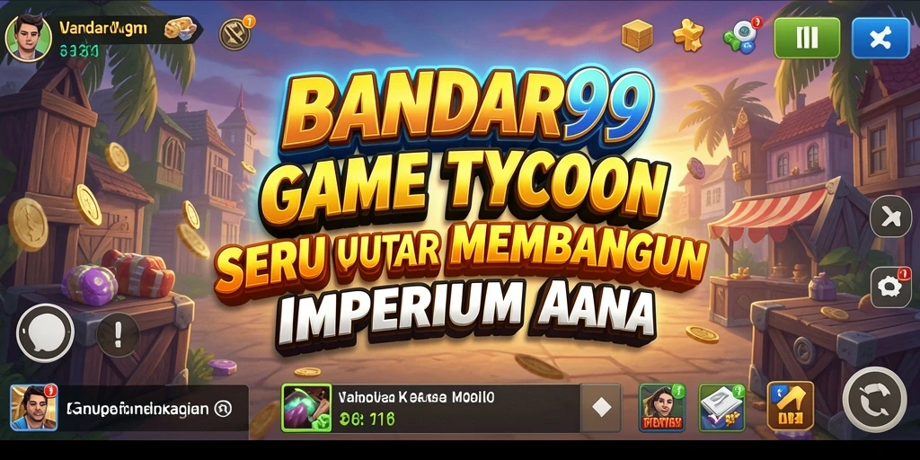 Tampilan gameplay BANDAR99 yang menarik dan penuh warna.
