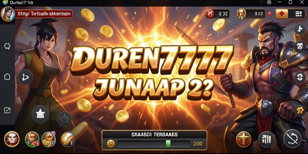 Tangkapan layar gameplay DUREN777 menampilkan strategi yang mendebarkan.