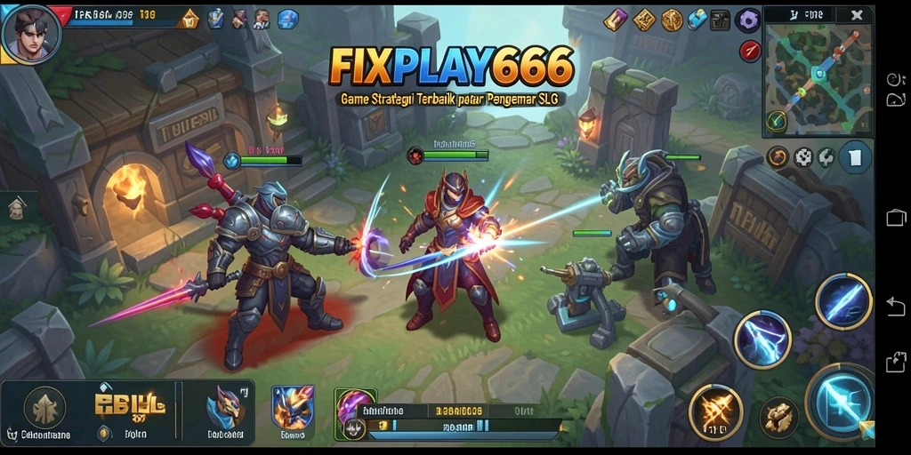 Tampilan gameplay FIXPLAY666 yang mendebarkan dan penuh strategi.