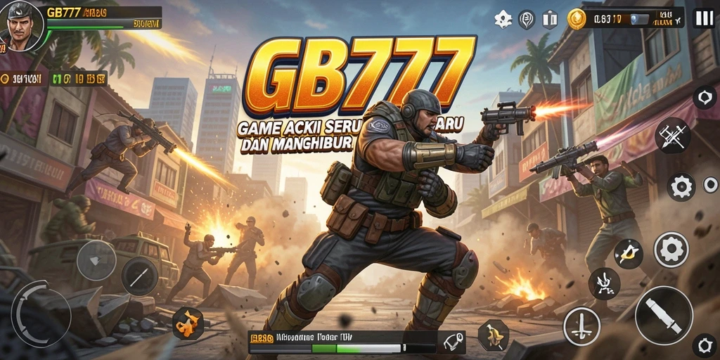 Tangkapan layar GB777 menunjukkan aksi mendebarkan dalam pertempuran.