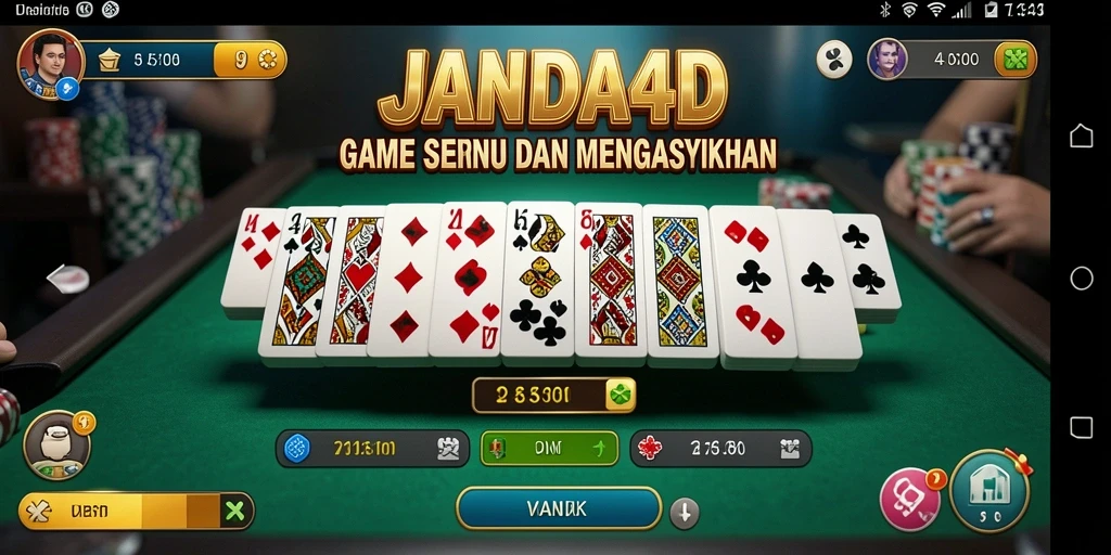 Gameplay seru domino di JANDA4D yang mengesankan.