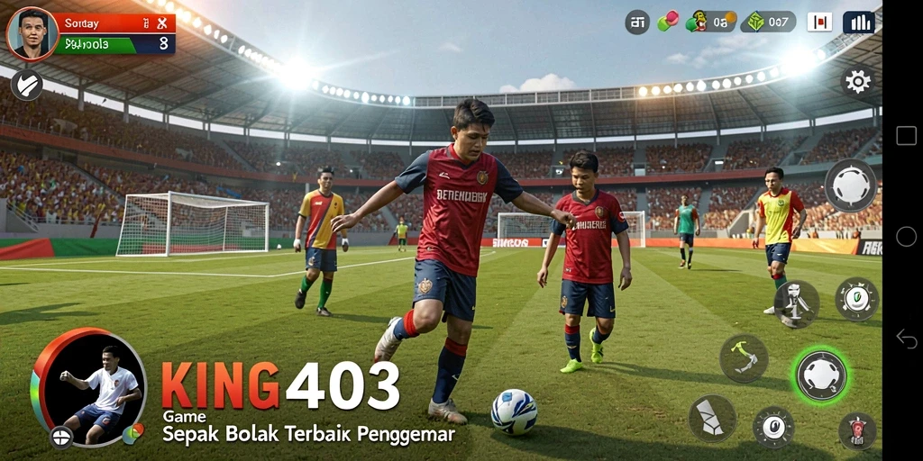 Tampilan gameplay KING403 yang menegangkan dan penuh aksi.