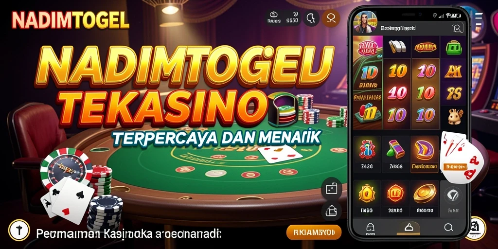 Gameplay NADIMTOGEL yang menegangkan dan seru di layar.