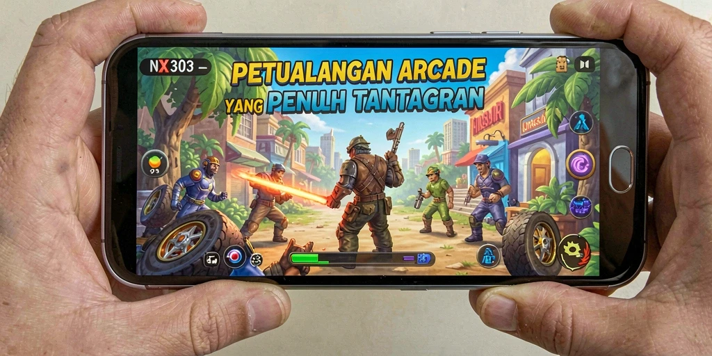Tampilan menarik dari gameplay NX303 yang seru dan dinamis.