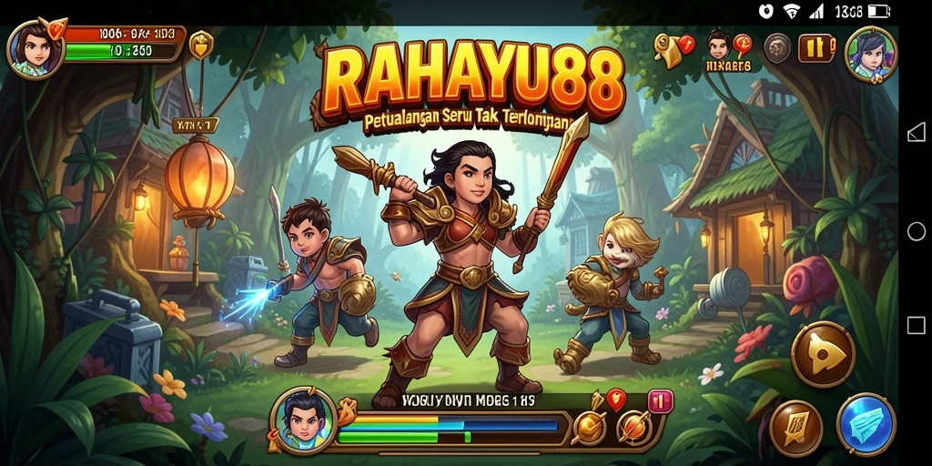 Screenshot RAHAYU88 menampilkan gameplay petualangan yang penuh aksi.