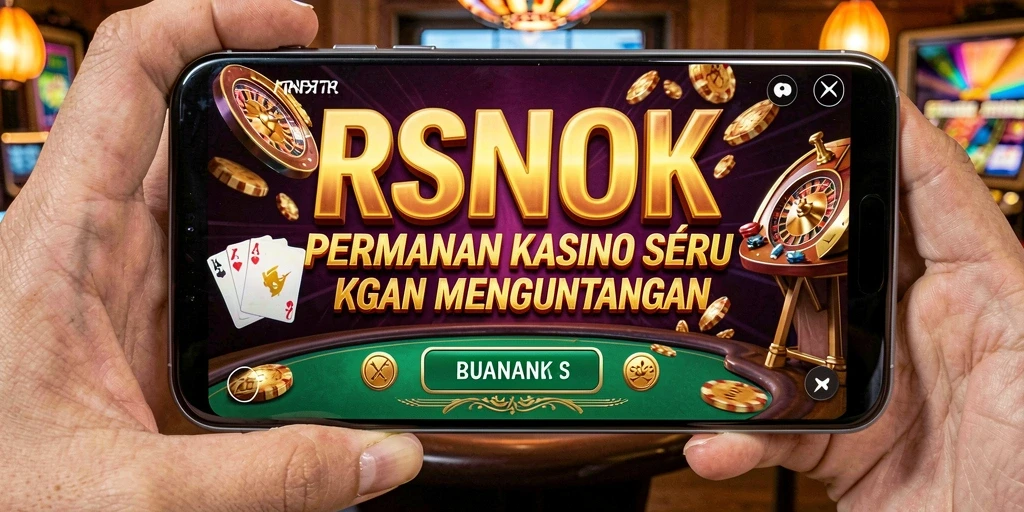 Gameplay menarik di RSNOK dengan suasana kasino yang hidup.