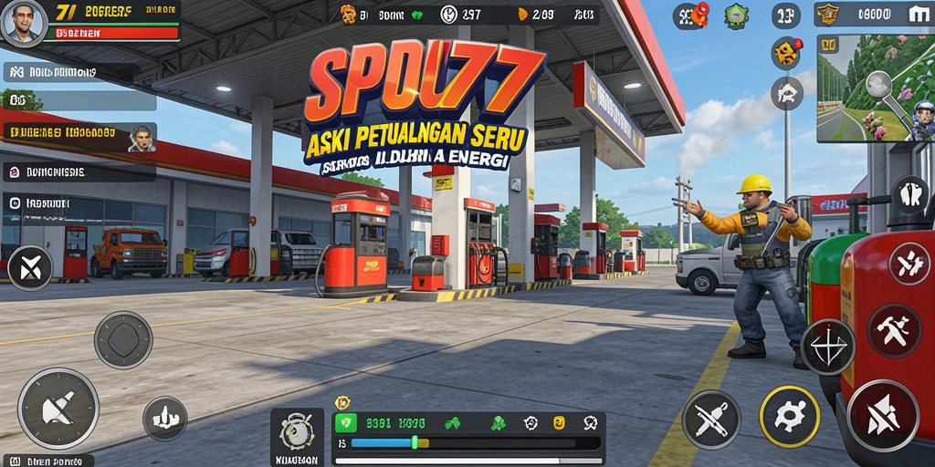 Tampilkan gameplay SPBU77 yang seru dan penuh aksi.