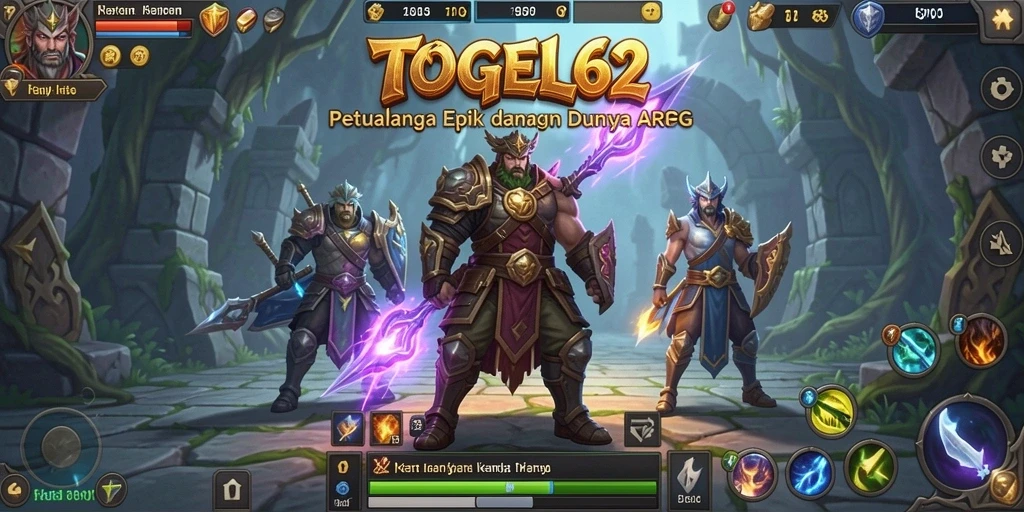 Tampilan gameplay ARPG yang menantang dan mengasyikkan di TOGEL62.