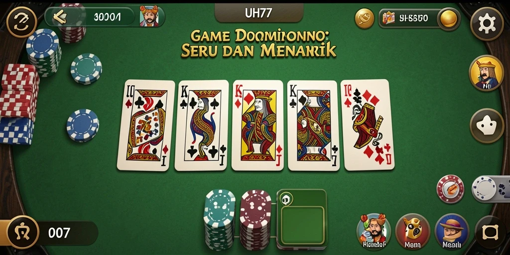 Tampilan gameplay UH77 dengan berbagai fitur menarik dan antarmuka yang menarik.