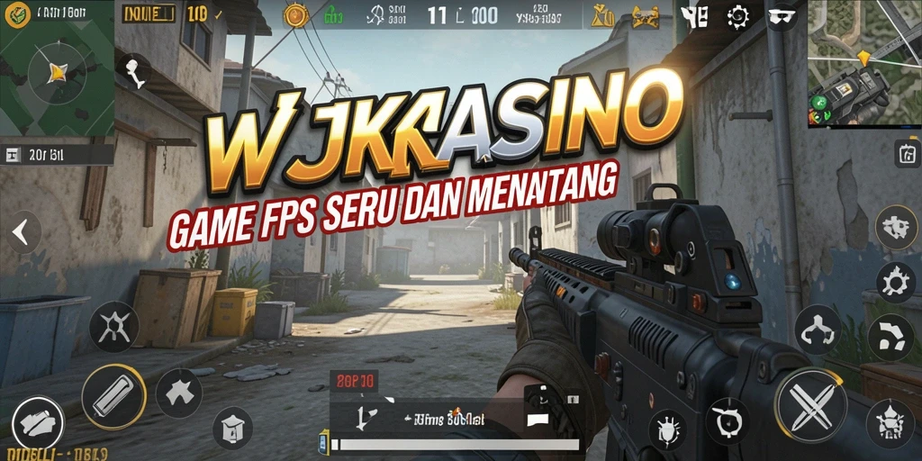 Tampilan gameplay seru dari WJKASINO dengan pertempuran intens.
